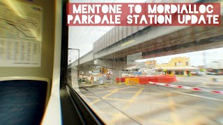 Mentone to Mordialloc on a Siemens Nexas  Parkdale Station Update July 2024 [upl. by Eirolam]