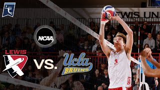 Lewis Flyers vs UCLA Bruins  NCAA Volleyball 2024 [upl. by Aham]