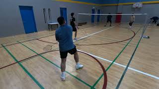 QAAF  JhaysonDocDiv vs JovsRoque  Men Doubles  25Oct2024  Doha British School Ain Khalid [upl. by Adiene]