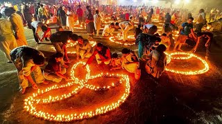 laser light show Ayodhya Dham [upl. by Newfeld711]