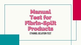 Ethanol Gelation Test [upl. by Matazzoni]