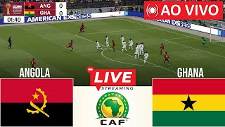 🔴 AO VIVO Angola vs Ghana  Eliminatórias da Copa das Nações Africanas  Jogo ao vivo hoje [upl. by Irme816]