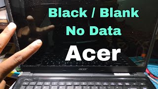 All Types Acer Laptop Screen Black Blank Screen Problem Solved For One Shortcut KeyMacnitesh2024 [upl. by Cassey]