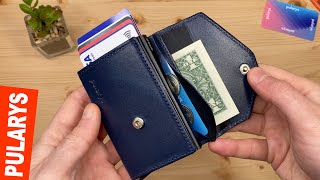 Pularys RFID Raven Wallet  Men’s Wallet with Coin Pocket [upl. by Bendite]