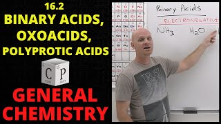 162 Binary Acids Oxoacids and Polyprotic Acids  General Chemistry [upl. by Derfla]