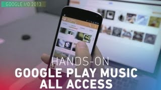 Google Play Music All Access handson [upl. by Marv214]