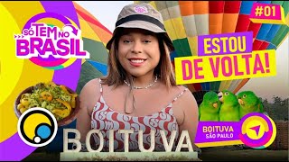 SÓ TEM NO BRASIL PRIMEIRO DESTINO BOITUVA  CLUBE DO BALÃO E PARQUE ECOLÓGICO  T2EP1  DiaTV [upl. by Anifled848]