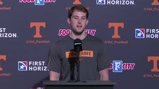 Vols DB Will Brooks recaps win over Florida previews Alabama  Tennessee Football [upl. by Nad]