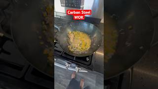 Yosukata Carbon Steel flat bottom Wok What an experience Best wok Ive ever used [upl. by Lupita945]