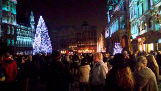 Kerstmarkt Brussel 2014 [upl. by Tierza255]