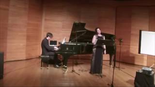 Jesse Plessis Je técris text Gaston Miron Lisa Mulgrew soprano Jesse Plessis pianist [upl. by Johnsson490]