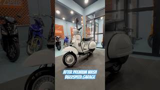 Vespa after premium wash buzzspeedgarage vespa vespaindonesia vespatua [upl. by Duwad373]