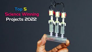 Top 5 Winning Science fair projects 2022 never seen before [upl. by Ledeen]