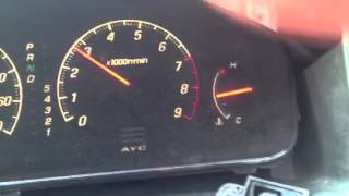 Galant 8G hc dash toerenteller rev wobble [upl. by Akehsal]