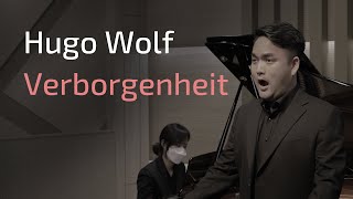 Verborgenheit  Hugo Wolf  Jusung Park 박주성 [upl. by Juditha]