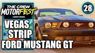 4k The Crew Motorfest  Vegas Strip Drag Race  Ford Mustang GT  Walkthrough Gameplay [upl. by Marie-Jeanne]