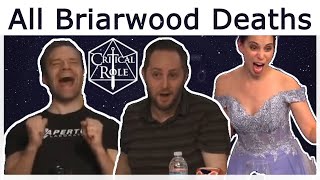 All Briarwood Deaths  Critical Role [upl. by Eerdna]