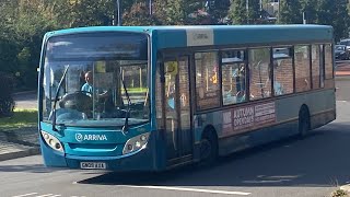 ADL Enviro200 Arriva Kent Thameside 4049 GN09AXA Route 480 Gravesend Station [upl. by Aieken]