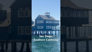 Breathtaking View from the Pier Seaport Village San Diego shorts [upl. by Puritan]