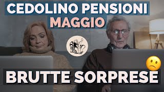 PENSIONI 👉 ARRIVATO IL CEDOLINO DI MAGGIO ANCORA TRATTENUTE 💸 🤷‍♂️ [upl. by Retloc110]