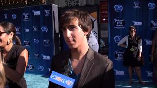 Vincent Martella The Voice of Phineas At Phineas amp Ferb Premiere [upl. by Lehcir279]