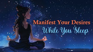 30 Minute Sleep Meditation  Manifest All You Desire While You Sleep [upl. by Janina]