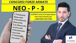 Il Test NEO PI3 Selezione nei CONCORSI anche in Forze Armate [upl. by Resneps]