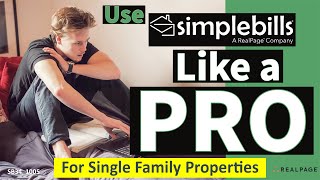 Use SimpleBills Like a Pro for Single Family Properties [upl. by Maximo]