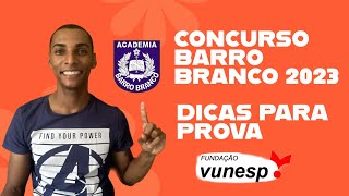 CONCURSO BARRO BRANCO 2023  CFO APMBB   200 VAGAS  BANCA VUNESP  DICAS [upl. by Nus]