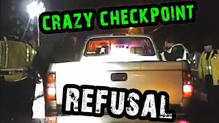 RIDICULOUS DUI Check Point Stop and SuperHuman Calm [upl. by Uah921]