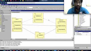 Component Diagram in StarUML [upl. by Schell]