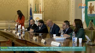 Augusta  quotFacciamo i conti con la violenza economicaquot [upl. by Lalla]