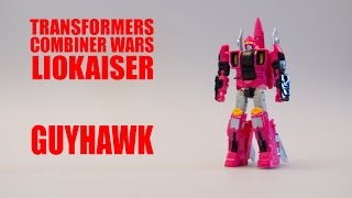 Transformers Combiner Wars Liokaiser  Guyhawk [upl. by Lavona]