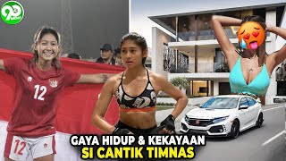 CANTIK BERPRESTASI amp KAYA RAYA Begini Gaya Hidup Pemain Timnas Putri Indonesia Zahra Muzdalifah [upl. by Reuben]