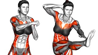 Standing Exercises Burn Fat and Weight Loss [upl. by Deering619]