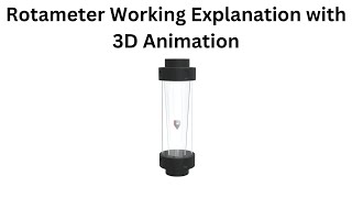 Rotameter Working Explanation with 3d Animation [upl. by Llaccm375]