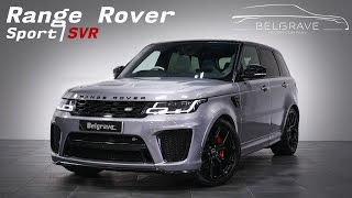 2022 Range Rover Sport SVR  Walkaround video  FOR SALE [upl. by Sonafets]