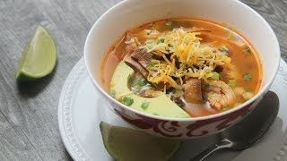 Spicy Chicken Tortilla Soup  Cooked by Julie episode 343 [upl. by Bruce]