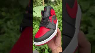 Air Jordan 1 Mid Banned  554724074 comfykickscom [upl. by Hedges]