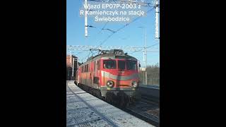 pkp ep07p polregio lk274 kamieńczyk świebodzice kolej [upl. by Anitsua775]