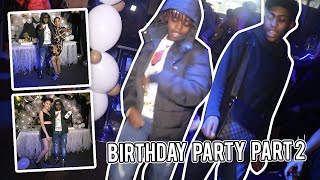 MY 17TH BIRTHDAY PARTY VLOGPART 2🕴🎂🥳🎉 [upl. by White]