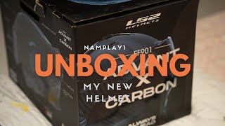 LS2 AdventX Carbon  Modular Helmet  India Unboxing [upl. by Tsan]