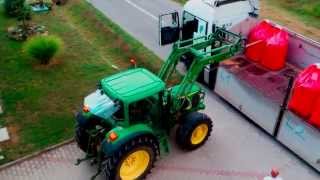 John Deere 6820 Premium  661 Front Lifter [upl. by Kitarp]