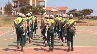 see what these young pathfinders did during drilling and marching [upl. by Manly]