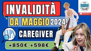 RIVOLUZIONE Pensioni per INVALIDI PARZIALI e TOTALI Nuovi Assegni e Aumenti INPS [upl. by Kone761]