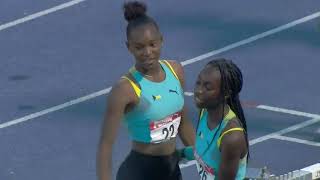 CARIFTA 2022 ALL 4x100M FINAL RACES  SportsMax TV [upl. by Iramohs]