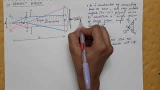 Lecture 6  Part 1  3rd Semester  Fresnels biprism [upl. by Wat]