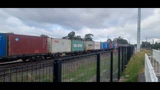 VL352 PHC002 001 going pass Marrickville Station in April 2024 [upl. by Ayala]