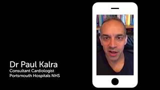 I Support OneSimpleBloodTest  Dr Paul Kalra Consultant Cardiologist Portsmouth Hospitals NHS [upl. by Grati]