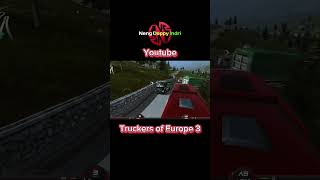 Truckers of Europe 3  Deadly Bend at The Gotthard Pass shorts toe3update gotthard [upl. by Eihtur]